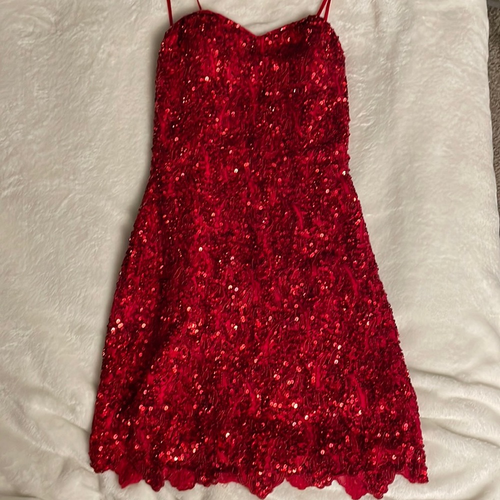 Sequin cocktail dress